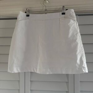 Nike White Women's Golf Skirt - Clean A-Line